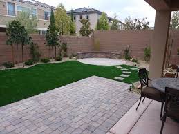 finished backyard by Vail Equipment Rentals