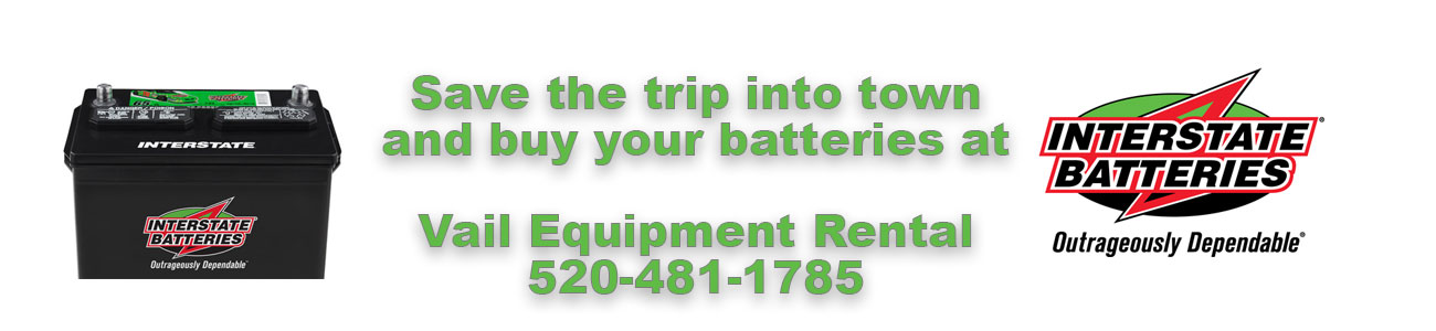 banner with Interstate Battery logo and image of battery