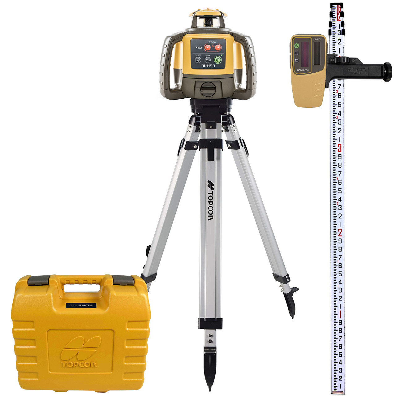 Survey Equipment w/Tripod & Measuring Stick