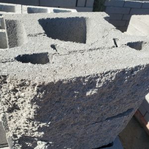 Retaining Wall Trapezoid Block Grey