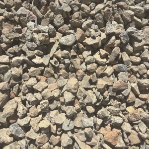 1"Sante fe Brown Decorative Rock