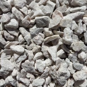 5/8 Marble White Rock