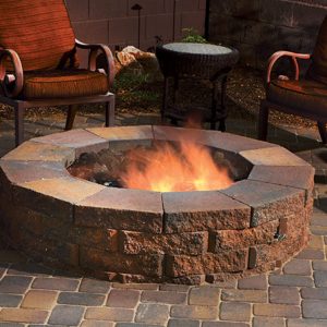 Fire Pit Kit Round Phoenix Paver
